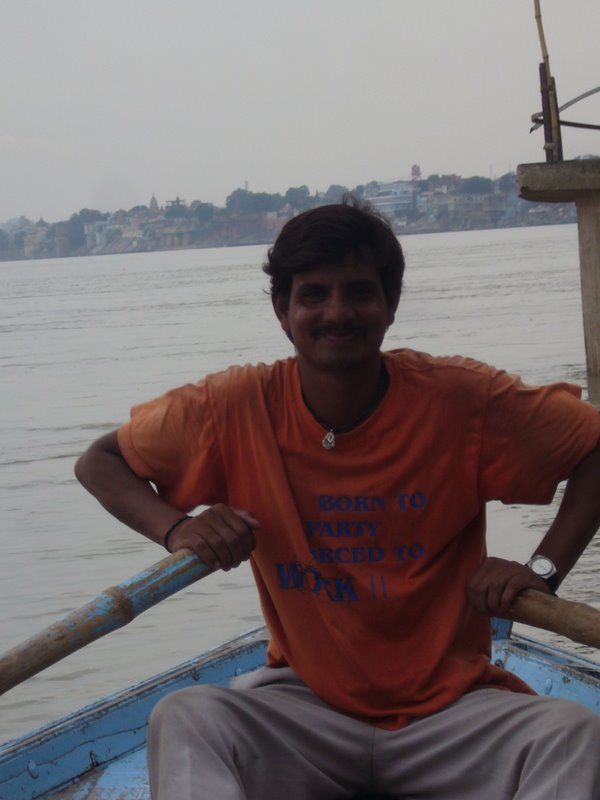 Travel - India - Varanasi - Gangees Boattrip